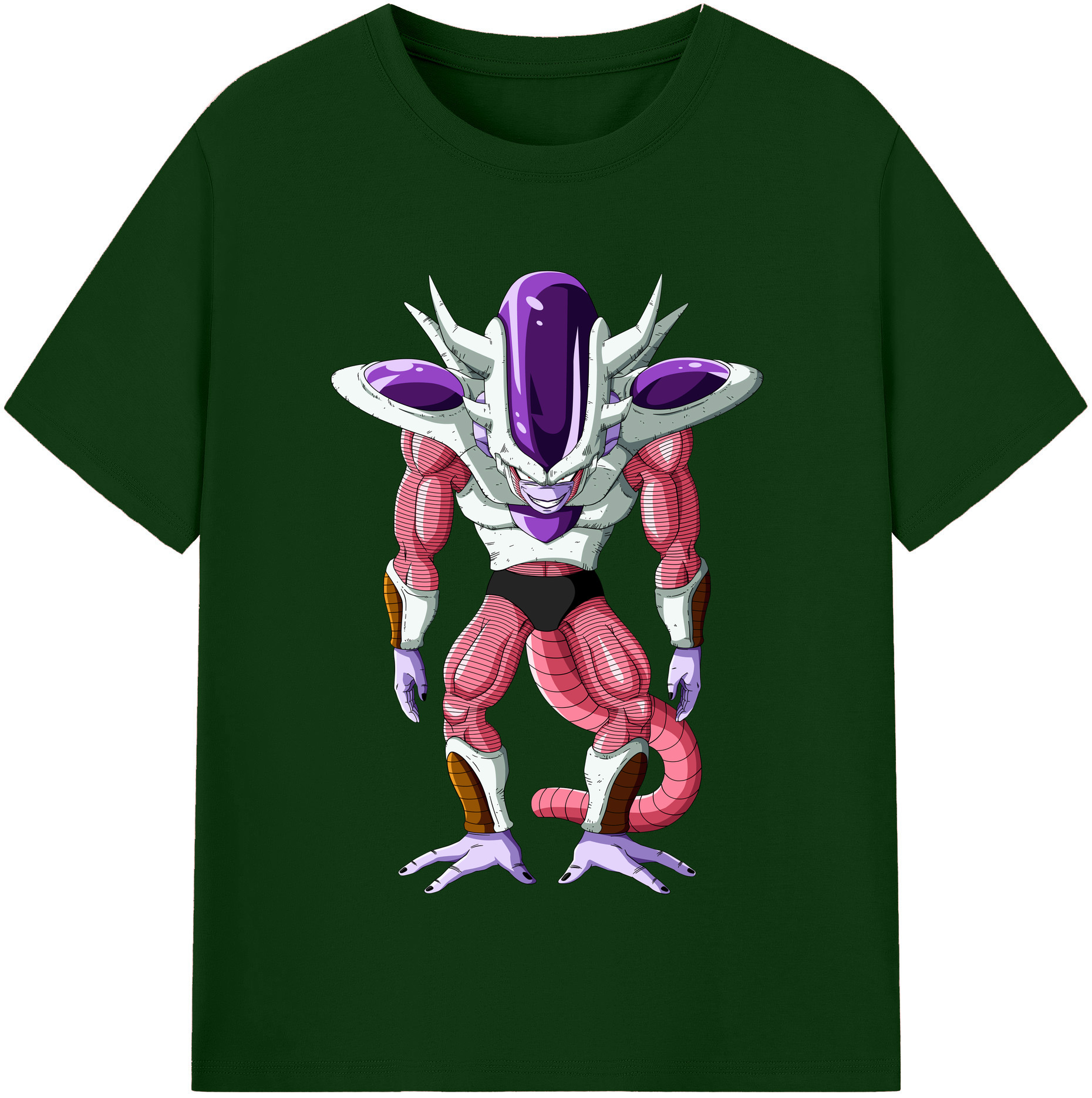 （画像用） ドラゴンボール フリーザ DRAGON BALL Frieza 綿100％半袖Tシャツ（フロントプリント）
